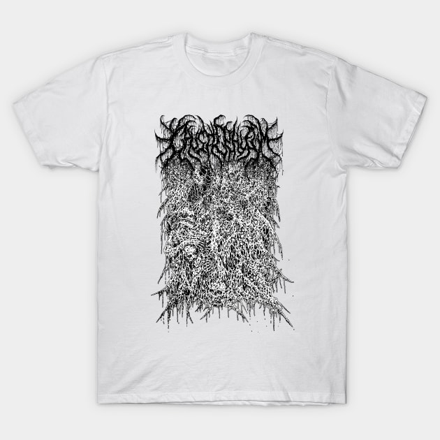 Caustic Phlegm - Putrefying Flesh T-Shirt by CHESTCRUSH